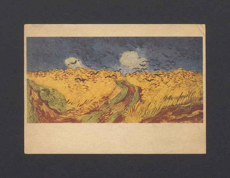 Champ de ble aux corbeaux, Vincent van Gogh