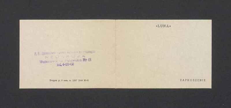 Zaproszenie na premierę filmu "Niekochana"