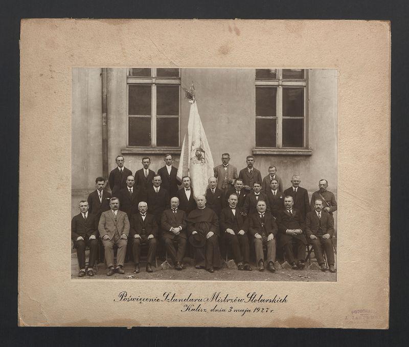 Poświecenie Sztandaru Mistrzów Stolarskich, Kalisz, dnia 3 maja 1927 r. 