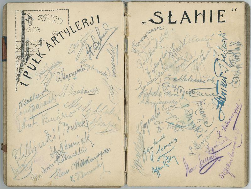 Pamiętnik spisany przez jeńców obozu internowania w Szczypiornie