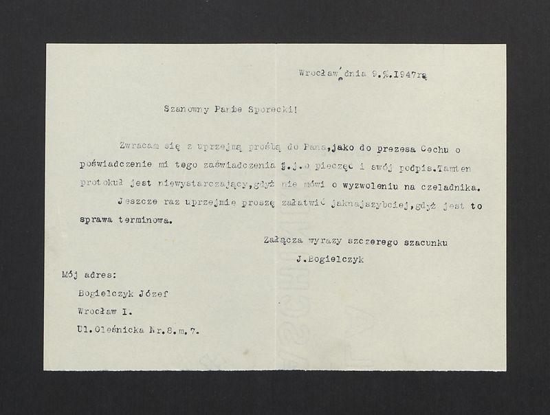 Księga wyzwolin mistrzów i czeladników cechu Stelmachowskiego w Stawiszynie