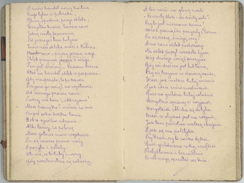 Pamiętnik spisany przez jeńców obozu internowania w Szczypiornie