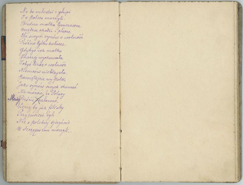 Pamiętnik spisany przez jeńców obozu internowania w Szczypiornie