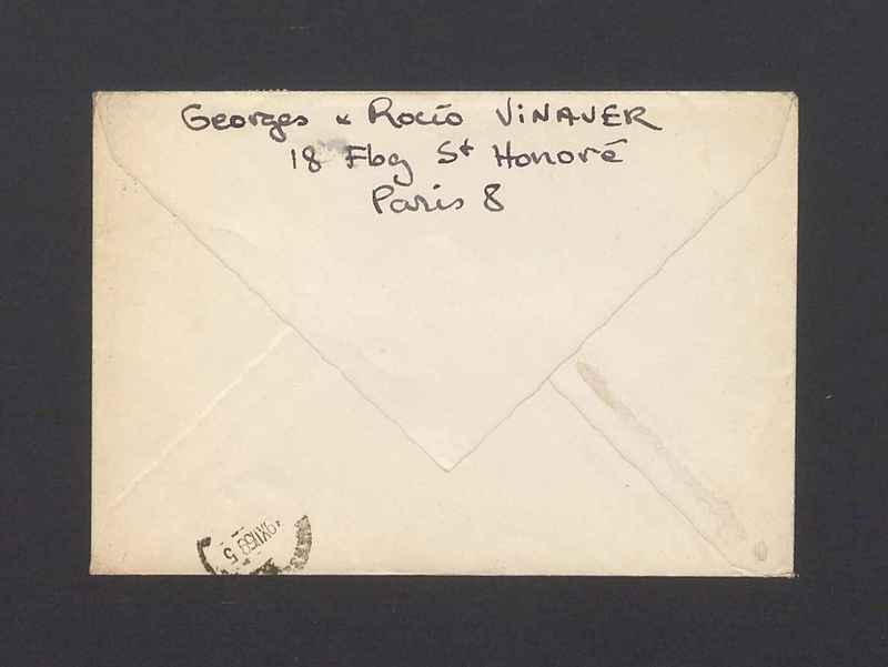 Koperta, Monsieur, Madame Tadeusz Kulisiewicz