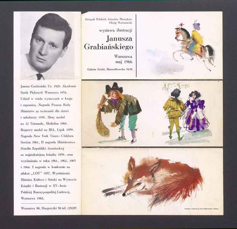 Wystawa ilustracji Janusza Grabiańskiego
