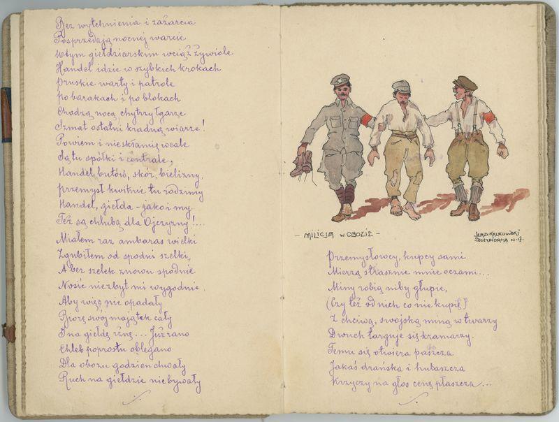 Pamiętnik spisany przez jeńców obozu internowania w Szczypiornie