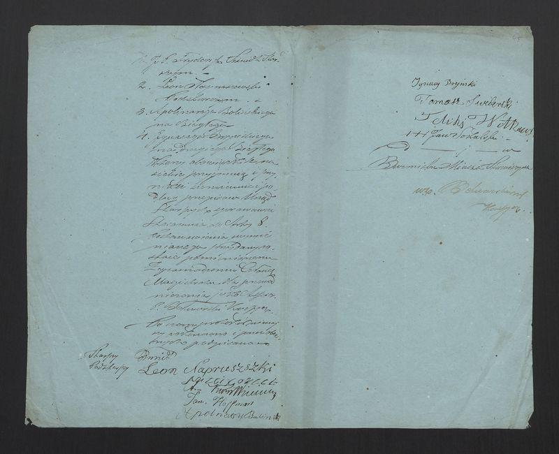 Dokument Cechu Bednarskiego ze Stawiszyna