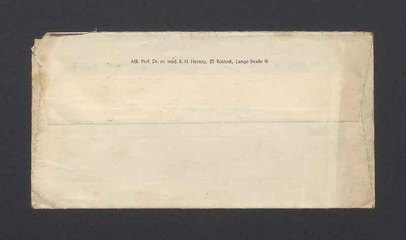 Koprerta, adr. Herrn Tadeusz Kulisiewicz