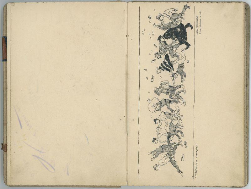 Pamiętnik spisany przez jeńców obozu internowania w Szczypiornie