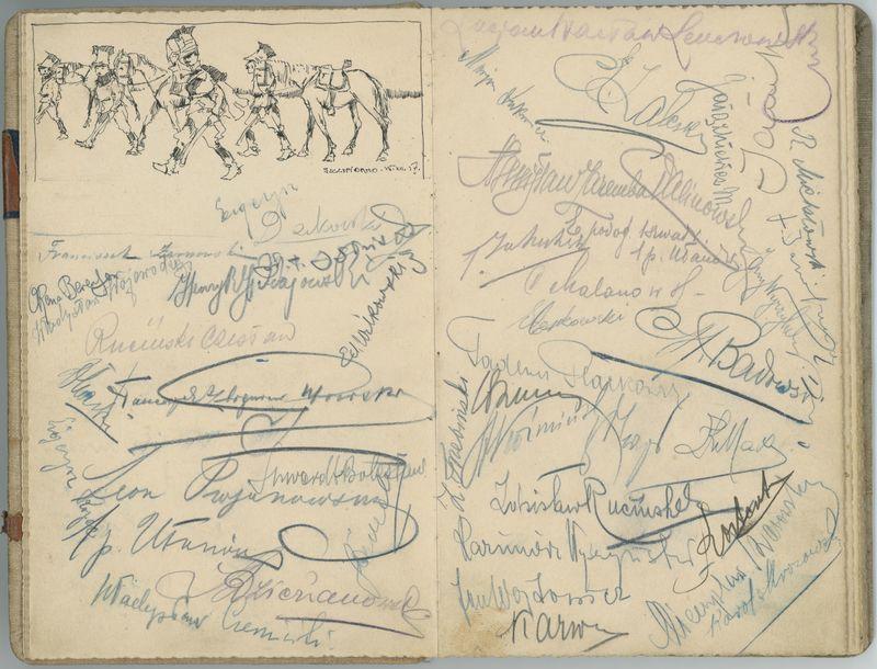 Pamiętnik spisany przez jeńców obozu internowania w Szczypiornie