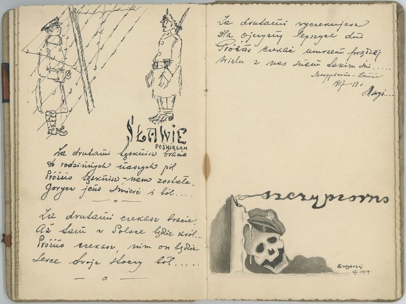 Pamiętnik spisany przez jeńców obozu internowania w Szczypiornie