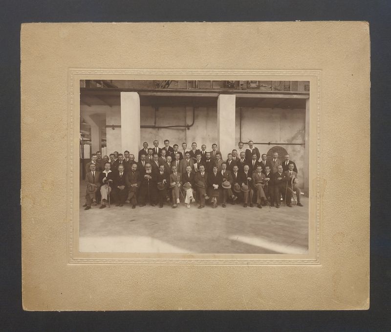 Budowniczowie elektrowni w Piwonicach 