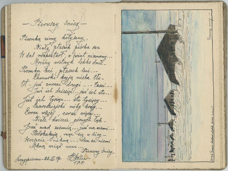 Pamiętnik spisany przez jeńców obozu internowania w Szczypiornie