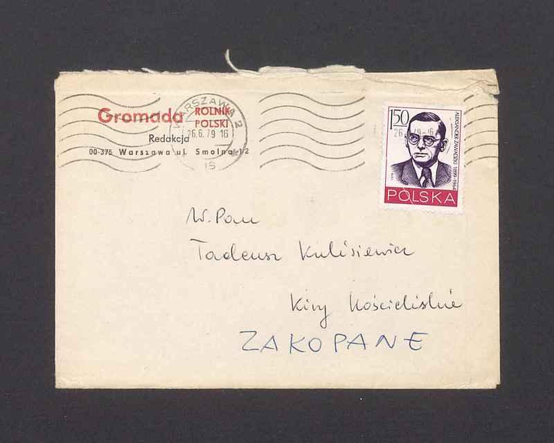 Koperta, nad. Gromada. Rolnik polski