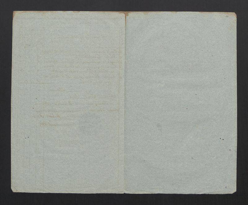 Rachunek Przychodu i Rozchodu Skrzynki Rzemieślniczej Zgromadzenia Stolarskiego Okręgu i Miasta Stawiszyna za rok 1847