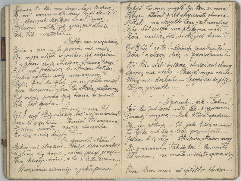 Pamiętnik spisany przez jeńców obozu internowania w Szczypiornie