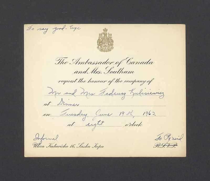 The Ambassador of Canada and Mrs. Southam [...]