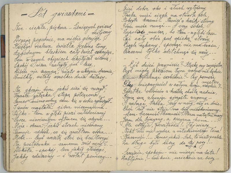 Pamiętnik spisany przez jeńców obozu internowania w Szczypiornie