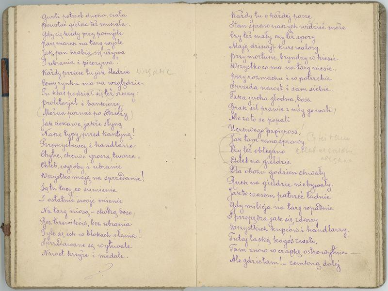 Pamiętnik spisany przez jeńców obozu internowania w Szczypiornie