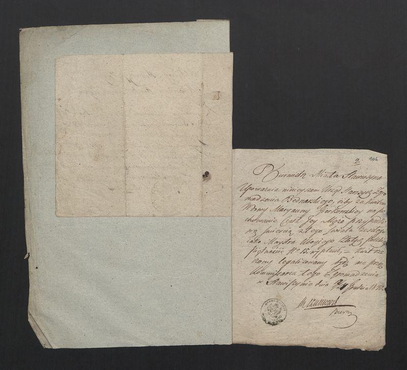 Dowody do Rachunku Zgromadzenia Bednarskiego Okręgu i Miasta Stawiszyna za lata 1838 - 1845