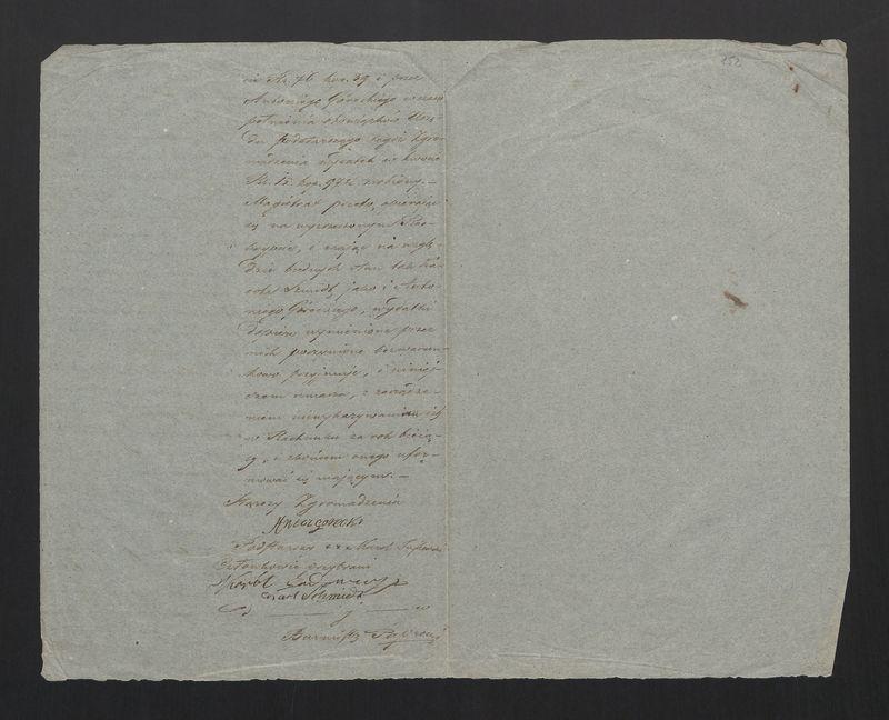 Wykaz Rezultatu Rachunku Skrzynki Rzemieślniczej Zgromadzenia Bednarskiego Okręgu i Miasta Stawiszyna za r. 1851