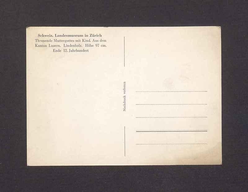 Schweiz. Landesmuseum in Zurich