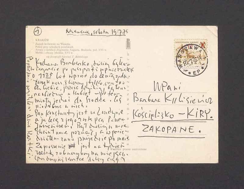 Kochana Barbarko [...]