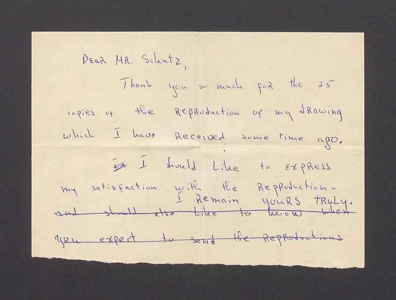 Dear Mr. Schutz [...]