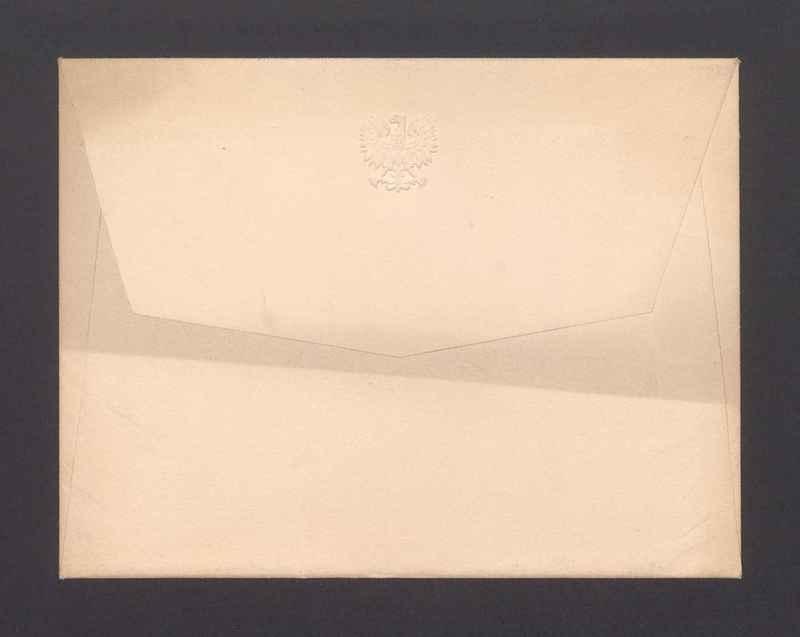 Koperta, adr. Profesor Tadeusz Kulisiewicz