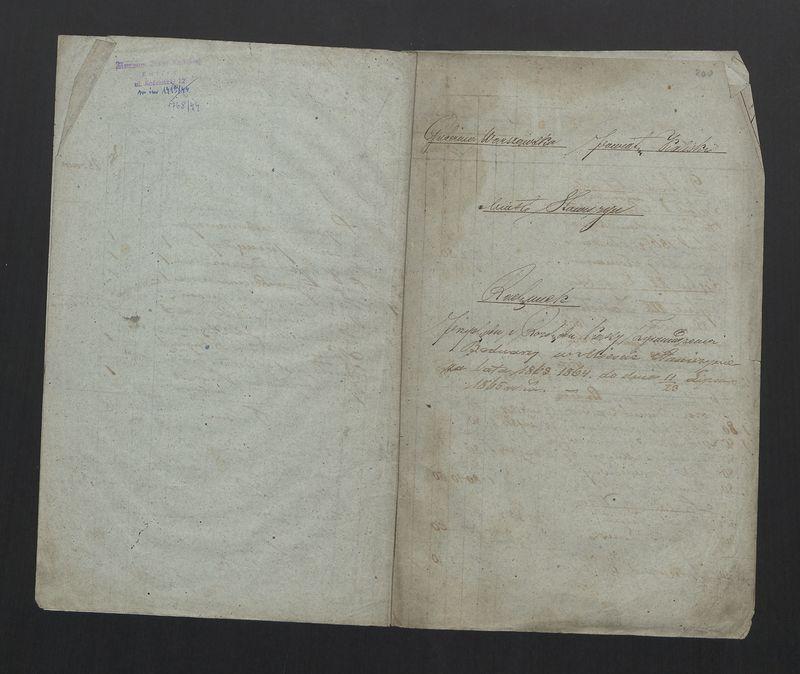 Dowody Usprawiedliwiające Rachunek Zgromadzenia Bednarzy w Mieście Stawiszynie uformowany za rok 1863, 1864 po dzień 11/23 Lipca 1865 r.