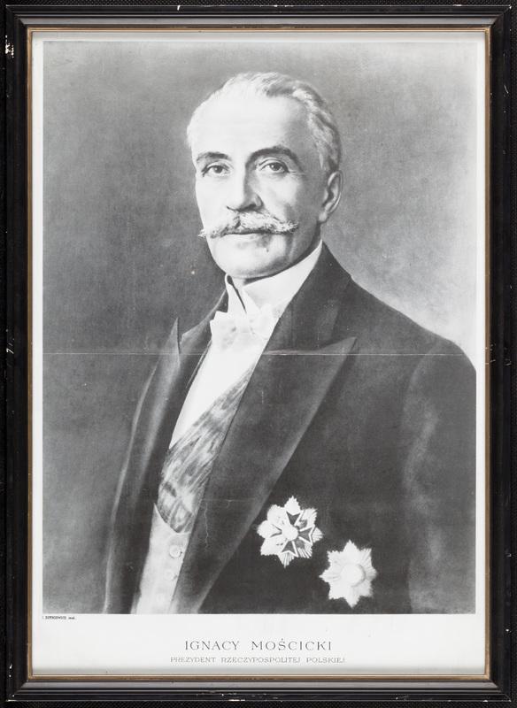 Portret prezydenta Rzeczypospolitej Polskiej Ignacego Mościckiego 