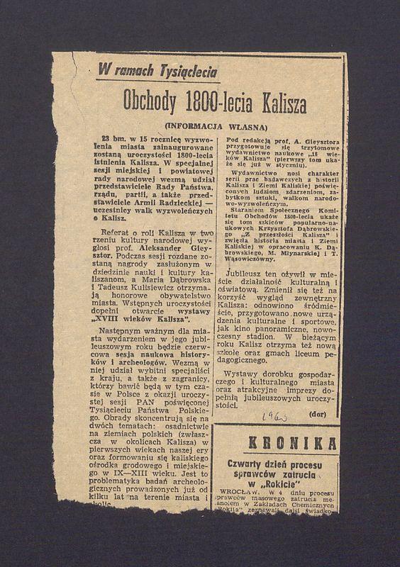 Obchody 1800-lecia Kalisza