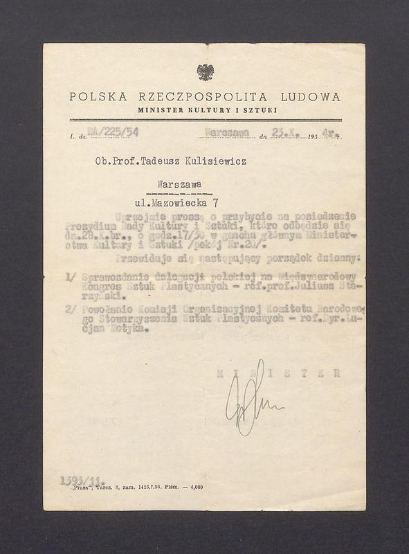 Minister Kultury i Sztuki: informacja o posiedzeniu Prezydium Rady Kultury i Sztuki