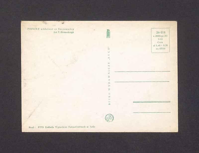 Pieniny widziane ze Szczawnicy