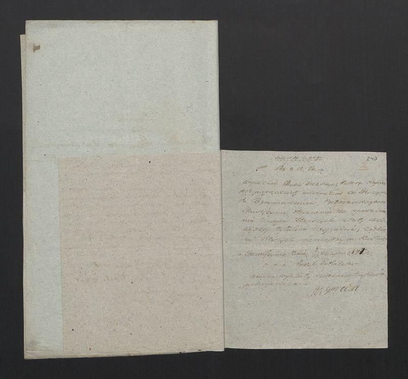 Wykaz Rachunku Skrzynki Rzemieślniczej Zgromadzenia Bednarskiego Okręgu i Miasta Stawiszyna za rok 1847