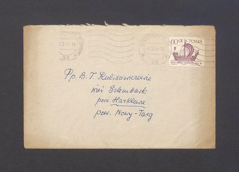 Koperta, nad. Z. Mikulska