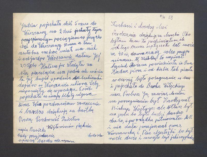 Kochani i Drodzy Moi. Serdecznie dziękuję za Morskie Oko [...]