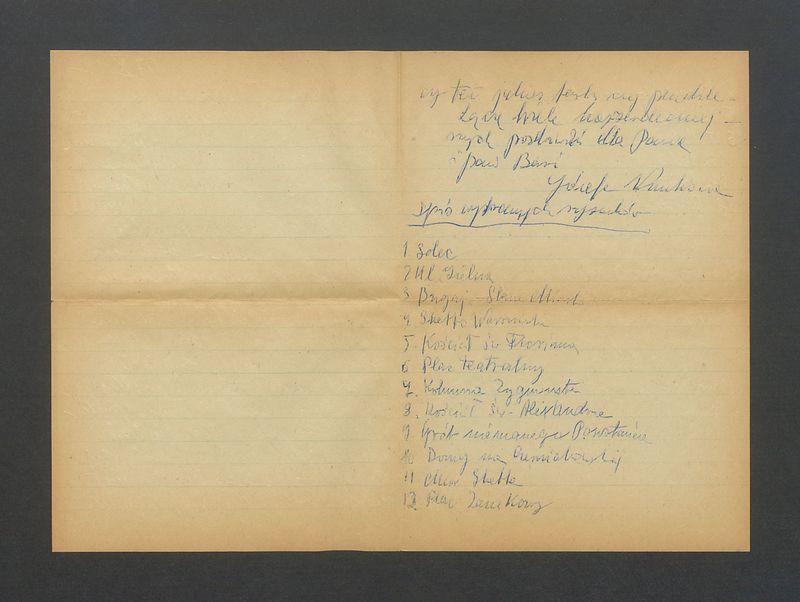 Drogi Panie Tadeuszu [...]