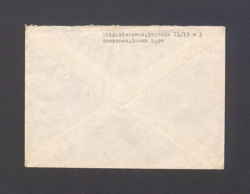 Koperta, nad. Zbig. Florczak