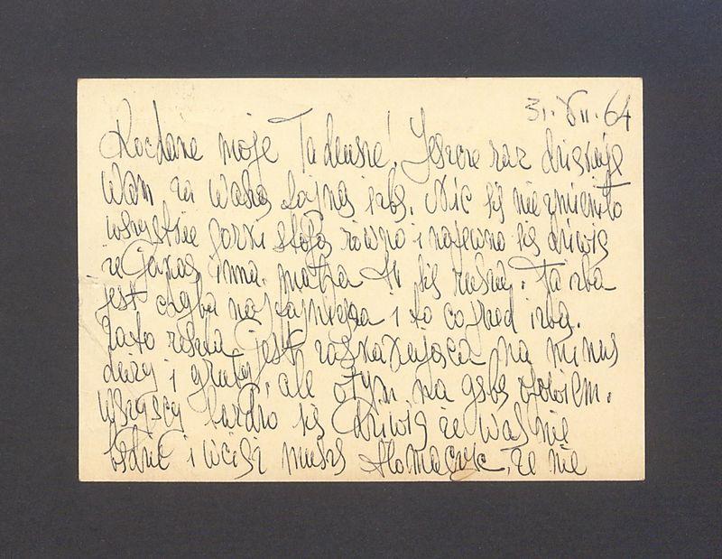 Kochane moje Tadeusze! Jeszcze raz dziękuję Wam [...]