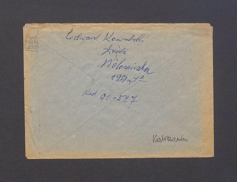 Koperta, nad. Edward Kowalski