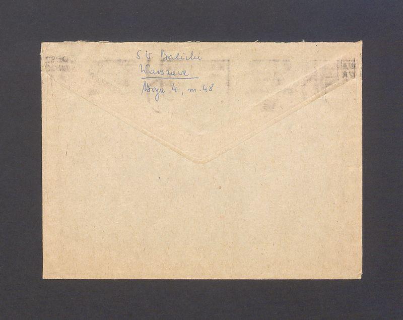 Koperta, adr. Pan Profesor Tadeusz Kulisiewicz