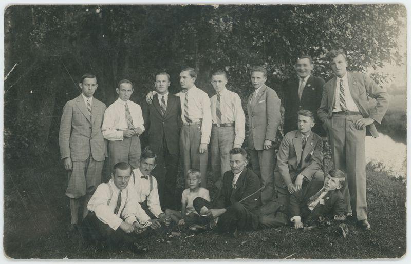 Członkowie Chóru Marjańskiego w Kaliszu