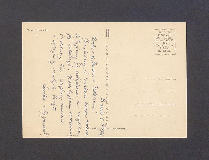 Kochana Basiu i Tadeuszu! Słyszeliśmy [...]