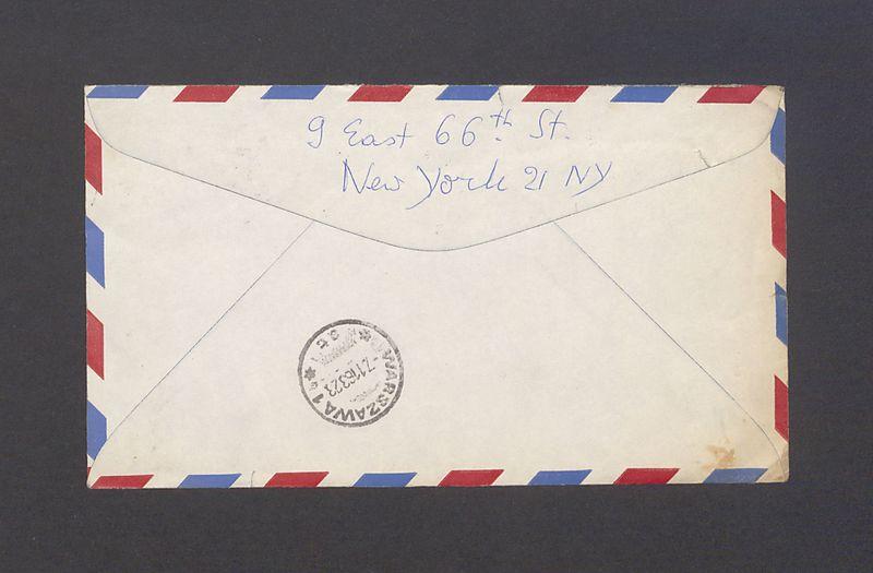 Koperta, adr. WP. Tadeusz Kulisiewicz