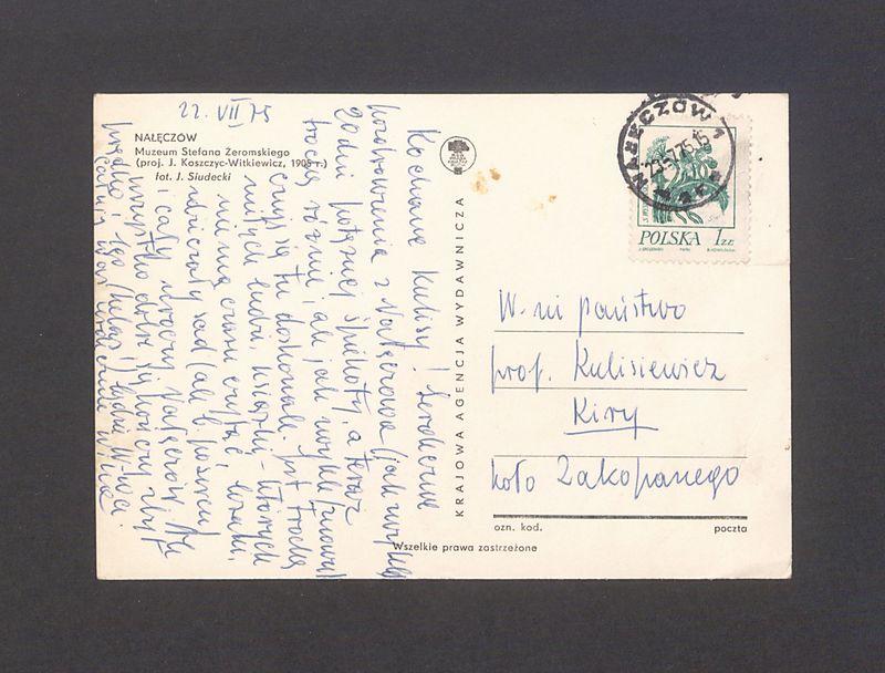 Kochane Kulisy! Serdeczne pozdrowienia z Nałęczowa [...]