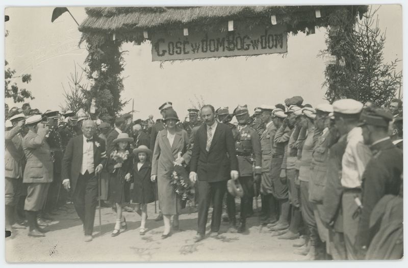 Uroczystość poświęcenia Pomnika Legionistów w Szczypiornie