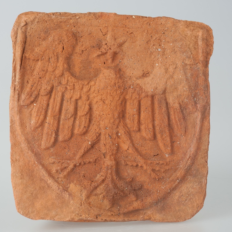 Kafel z herbem Orła