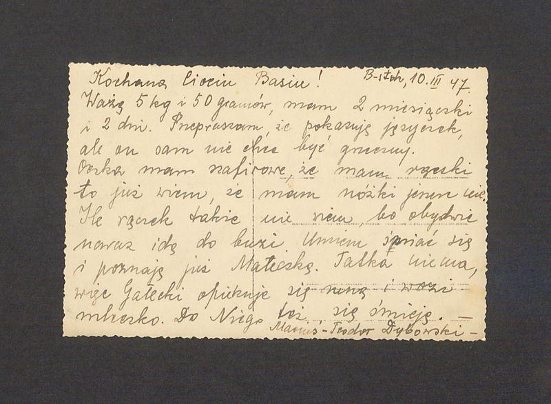 Kochana Ciociu Basiu! Ważę 5 kg [...]