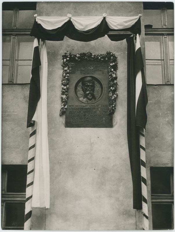 Zdjęcie z pobytu w Kaliszu . J. Piłsudskiego, I. Mościckiego, S. Wojciechowskiego